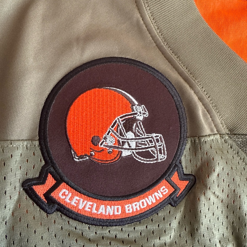 Men's Nike Odell Beckham Jr #13 Browns Salute to Service Jersey Sz 2XL NWT RARE - Picture 6 of 8